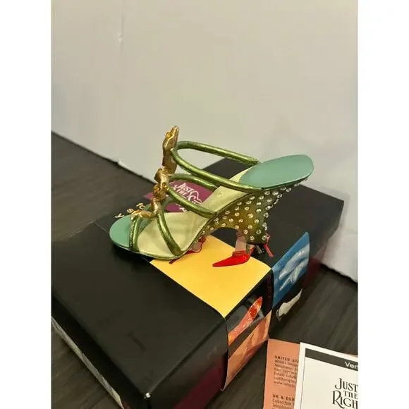 Just The Right Shoe "Venomous" Raine Shoe Figurine Item 25466 New In Box - Picture 2 of 8